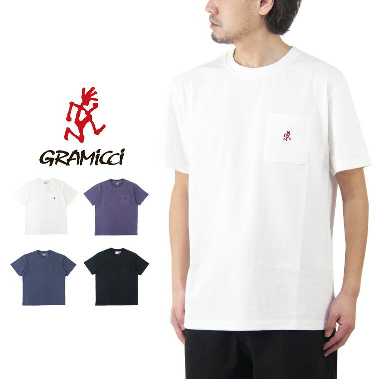 GRAMICCI グラミチ ワンポイント Tシャツ / メンズ 半袖 ポケT ポケットTシャツ ONE POINT TEE G301-OGJ