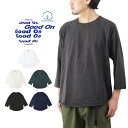 Good On グッドオン ベースボール Tシャツ / メンズ 7分袖 Tee トップス ラグラン 無地 ピグメントダイ アメカジ 日本製 BASEBALL TEE GOLT-601