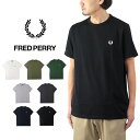 フレッドペリー Tシャツ メンズ FRED PERRY フレッドペリー リンガー Tシャツ / メンズ 半袖 Tee 無地 刺繍 RINGER T‐SHIRT M3519