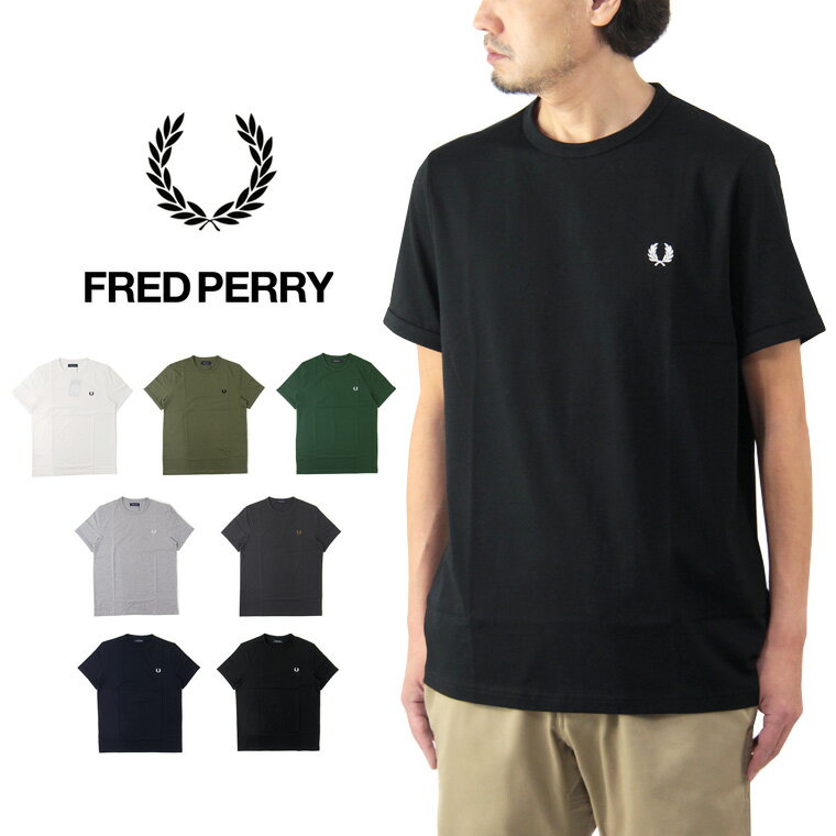 FREDPERRYեåɥڥ꡼RINGERTSHIRT󥬡T/ȾµTee̵ϻɽM3519