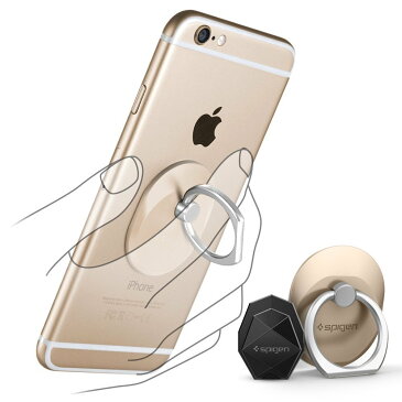 送料無料 スマートフォン リング spigen Style Ring シャンパンゴールド 000EP20244 /在庫あり/ スマホ スタンド 車載ホルダー iphone SE iphone6s