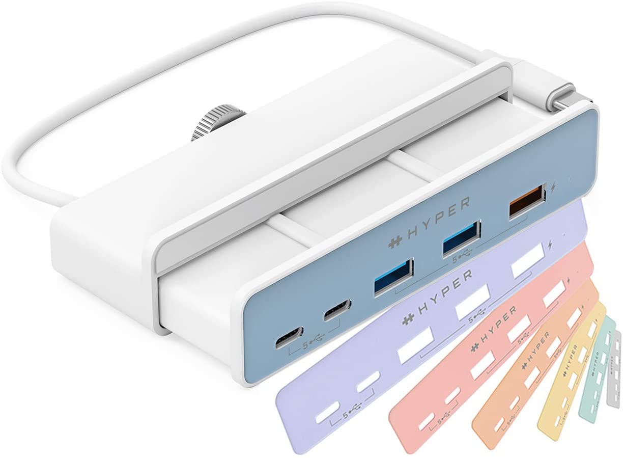 HyperDrive 5in1 USB-C Hub for iMac 24 [ type-c η ĥ ׼ USB-Cϥ...