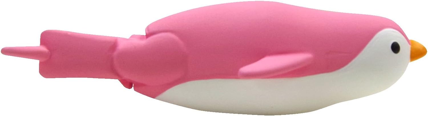 ハシートップイン スイミングペンギン ピンク HB-2920 おもちゃ バストイ お風呂 可愛く泳ぐ ゼンマイ水族館 クルクル泳ぎ回る ペンギン pink