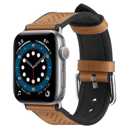 あす楽 Apple Watch Series SE/6/5/4 44mm Apple Watch Series 3/2/1 42mm spigen レザーバンド レトロフィット Watch Band Retro Fit Brown 062MP25078 /在庫あり/ 送料無料おしゃれ