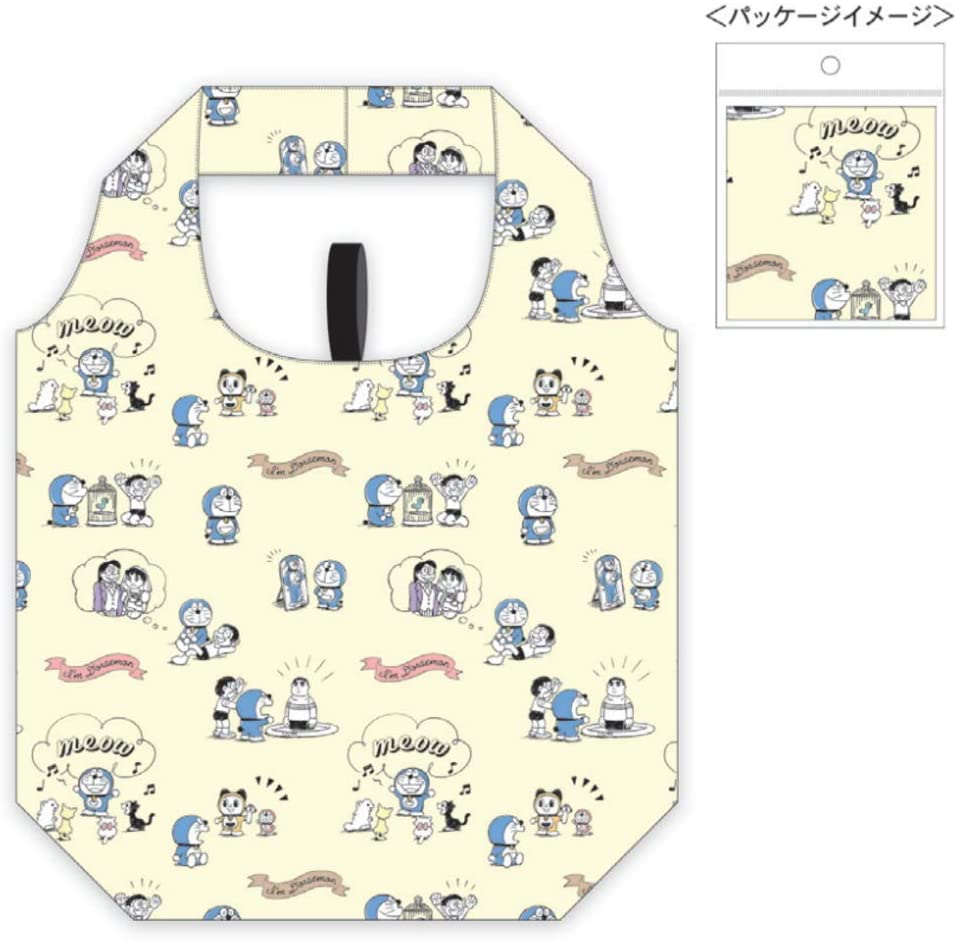 I'm Doraemon エコバッグ ドラえもんと一緒 散らし ID-EB002 /在庫あり/ 送料無料 エコバック レジ袋