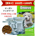 【訳あり】お試し版 Benevo ドッグフード ベジタリアン 子犬 【★成犬も可】 250g x 2袋 【正規輸入品】 ビーガンペットフード アレルギーフリー 天然植物成分 防腐剤 無添加 dog food puppy ペット ペット用品 ドライフード ヴィーガンドッグフード vegan petfood dogfood