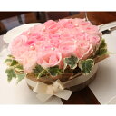 フラワーアレンジメント(フラワーケーキ)のギフト 【送料無料】ピンクバラのフラワーケーキ【薔薇バラアレンジアレンジメント誕生日記念日】