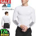 【30%OFF・SALE・セール】春 夏 モデル adidas アディダス ゴルフウェア IKJ52 UVケア 長袖 クルーネック インナーシャツ [UV対策 ...