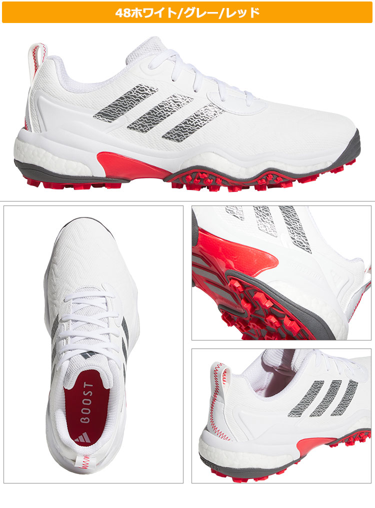 adidas アディダス ゴルフシューズ MDV41 コードカオス 25 CODE CHAOS 25 [靴ひも...