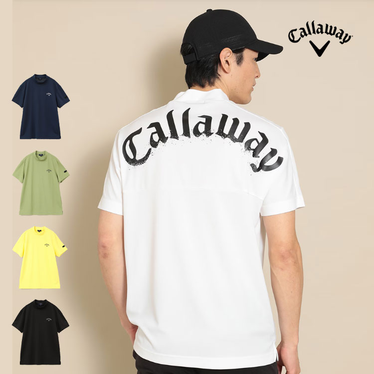 Callaway キャロウェイ 裏起毛 スムース モックネック 長袖