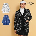 【30%OFF・SALE・セール】2024年 秋 冬 Callaway GOLF キャロウェイ ゴルフウェア C24218207 ロゴジャカード Vネックカーデ...