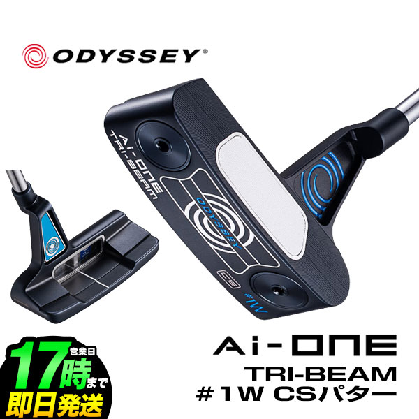乐天商城 - 【日本正規品】2025 ODYSSEY オデッセイ ゴルフ Ai-ONE TRI-BEAM パター #1W CS