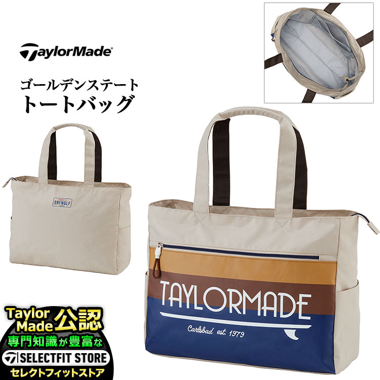 TaylorMade テーラーメイド ゴルフ UN077 ゴールデンステート トートバッグ ]
