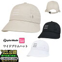 2025年 モデル TaylorMade テーラーメイド ゴルフ UN582 W ワイドブリム ハット (レディース)