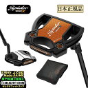 【日本正規品】2025年モデル Taylormade テーラーメイド ゴルフ Spider TOUR X スパイダーツアーX パター ブラック クランクネック