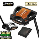 【日本正規品】2025年モデル Taylormade テーラーメイド ゴルフ Spider TOUR X スパイダーツアーX パター ブラック スモールスラント