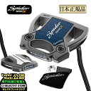 【日本正規品】2025年モデル Taylormade テーラーメイド ゴルフ Spider TOUR X スパイダーツアーX パター ガンメタル ダブルベンド