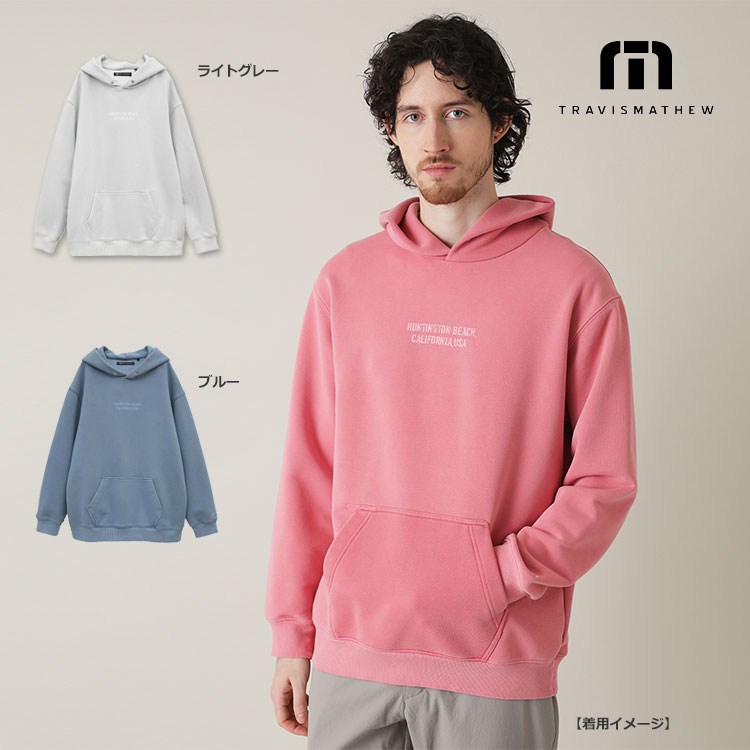 【30%OFF・SALE・セール】 トラヴィスマシュー TravisMathew 7AL004 L/S Sweat Hoodie 製品染め スウェット フーディー （メンズ）