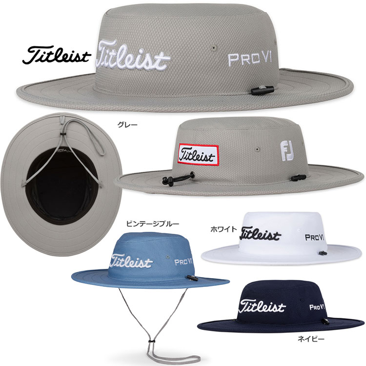 タイトリスト メンズ ゴルフグッズ 【日本正規品】 2022年モデル Titleist タイトリスト ゴルフ TH20SSAUS ツアーオージー ハット (57〜59cm) （メンズ）