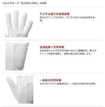 日本正規品タイトリスト SUPER GRIP スーパーグリップ グローブ TG37 【ゴルフグッズ用品】