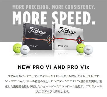 【日本正規品】 2019 Titleist タイトリスト ゴルフ PRO V1X 19　NEW プロV1x ゴルフボール 1ダース