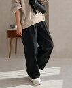 ナイロンカーブパンツ パンツ ボトムス カーブパンツ レディース ナイロン ワイドパンツ ラフ ボーイッシュ ゆったり メンズライク オールシーズン イージーパンツ 春夏 涼しい