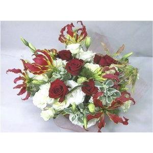 乐天商城 - 紅白（赤・白）のアレンジメント