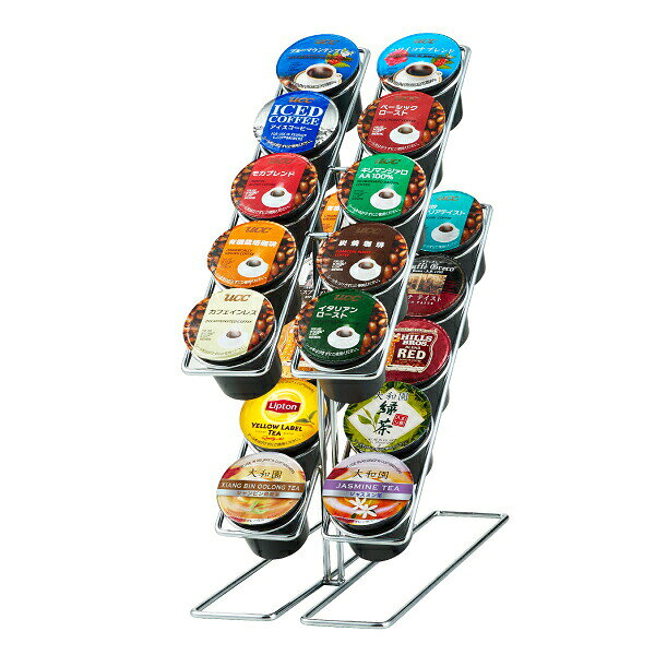 商品説明 コンパクトでお手軽！オブジェ感覚のKカップストッカー・簡単にお好きなK-Cupが選べます。・最大20個K-Cupをセットすることができます。 ※KEURIG K-Cup専用です。他社製品（UCC ECO-PODなど）ではご利用頂けませんので、くれぐれもご注意下さい。※写真のK-Cupは付属しません。本体のみとなります。K-Cupをご利用いただくためには、キューリグ・コーヒー・システム本体が必要です。 ITEM INFORMATION 品名キューリグ Kカップストッカー 寸法奥行き255.5mm×幅115mm×高さ277mm 重量（本体）640g「キューリグコーヒーメーカー」のご購入・詳細はこちらから＞＞ 選べる14種類「キューリグ専用カプセル」K-Cupのご購入・詳細はこちらから＞＞ K-Cupの陳列に便利なホルダー、砂糖やコーヒークリームなどオプションも多数販売中！＞＞ 【納品書の同梱について】●提携の物流倉庫から商品を出荷する都合「購入金額の入らない納品書」が同梱されますのであらかじめご了承下さい。