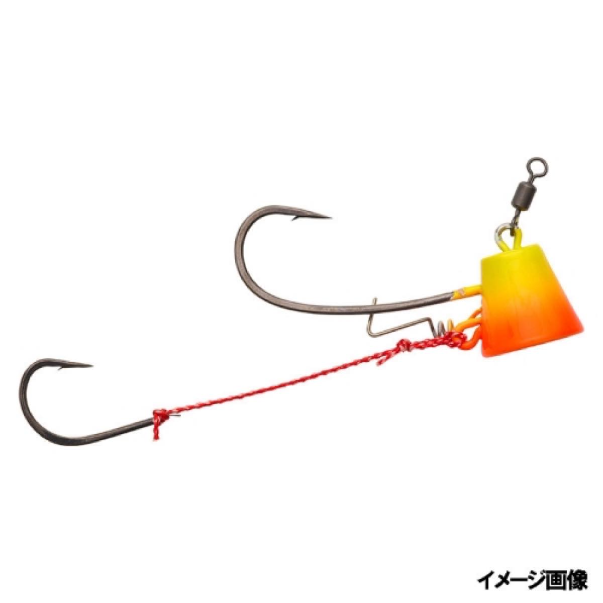 商品説明【グローブライド/ダイワ/GLOBERIDE/DAIWA】高比重(18g)ダングステン素材を使用。硬質素材の為、着底・アタリ感度も抜群。生きエビも冷凍エビもしっかり固定できるエビロックシステム搭載。驚異の回転力サクサススイベル搭載で仕掛けのヨレが激減。親針・孫針に驚異の貫通力サクサスフック搭載でタイのアゴ貫く。孫針でマダイを掛けることに特化した、ストレートフックポイント大型孫針搭載。小型活きエビを使用時もエサに負担をかけにくいチメ糸仕様。魚皮をデータ解析し、3Dホログラムに反映したダイワ独自のホログラムシート(アデル)を搭載。[KOHGA TAITENYA TGSS+EBI LOCK HAYAGAKE]ITEM INFORMATION仕様■新型エビロックシステムコイルバネ式エビロック搭載。左右上下の稼働域が広がり、耐久性もアップ■ストレートポイント大型孫針&AMP;チメ糸瀬戸内を中心に活きエビを使ったリアクション釣法では狙って孫針に掛けるスタイルが定番。僅かなアタリを捉えて積極的にアワセ掛ける!孫針でマダイを捉えることに特化した、ストレートフックポイント大型孫針搭載。また、小型活きエビの頭に負担をかけ辛いチメイト仕様。■アデルホログラム魚皮をデータ解析し、3Dホログラムに反映。その上にウロコの代わりとなる別のストライプパターンをレイヤード。※ゴールドカラーに搭載。カラー ： サンセットイエローサイズ ： 10号釣り方、フィールド ： 船釣り（浅場）代表対象魚 ： タイ（鯛）●タイテンヤTGSS+エビロック早掛 10号 サンセットイエローカラーサンセットイエローサイズ10号注意事項モニターの発色により実物と異なる場合がございます。