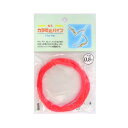 東邦産業(TOHO inc.) カラミ止パイプ 赤 0.8mm 【ネコポス 対象商品】