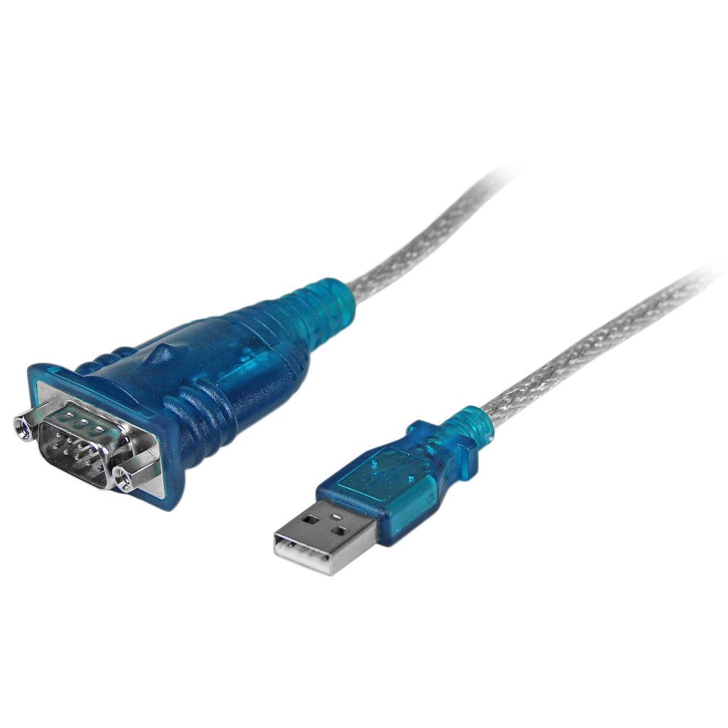 StarTech.com USB-RS232C シリアル変換ケーブル/43cm/ストレート/1x D-Sub 9 ピン/オス-オス/DB9 シリアルコンバーター アダプター ICUSB232V2
