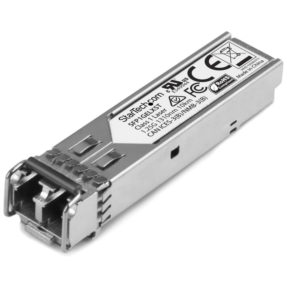 StarTech.com SFPモジュール/Juniper製品SFP-1GE-LX互換/1000BASE-LX準拠光トランシーバ/1310nm/DDM SFP1GELXST