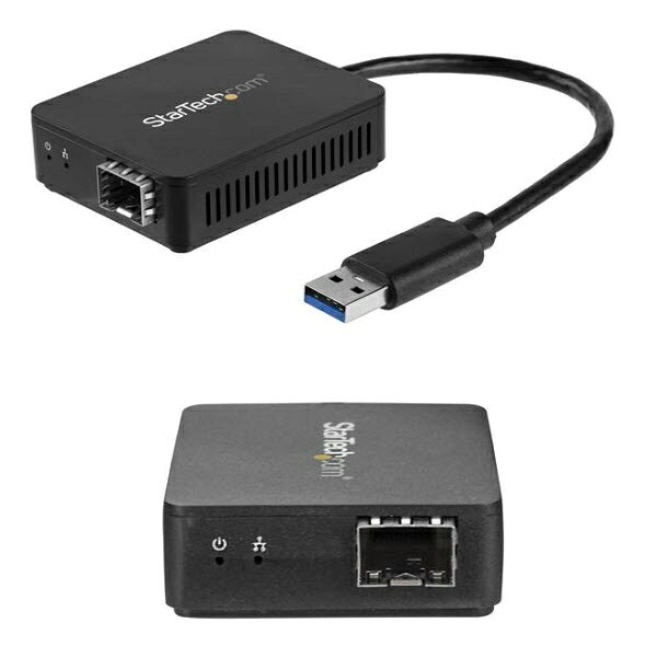 Rakuten - StarTech.com USB 3.0 - 光ファイバー変換アダプタ オープンSFP 1000Base-SX/LX Windows/ Mac/ Linux対応 USBネットワークアダプタ US1GA30SFP