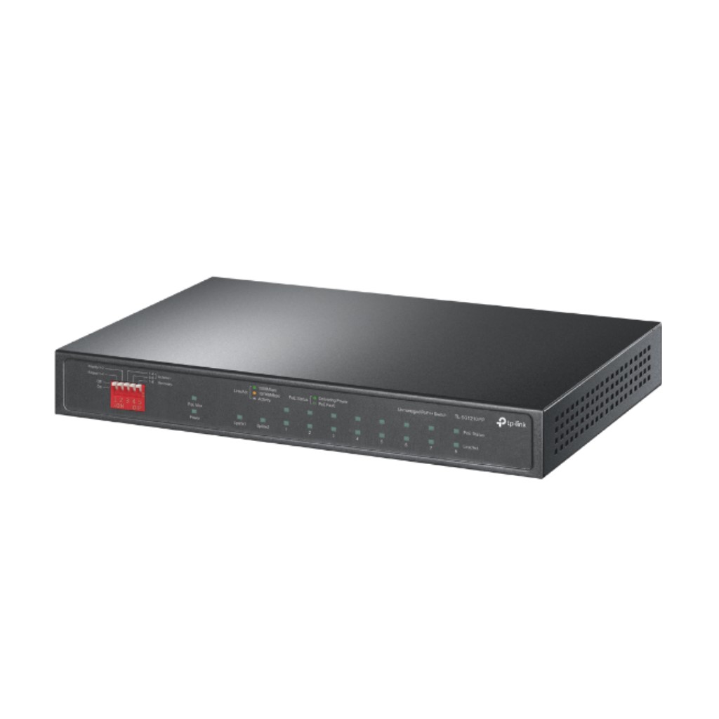 商品説明10/100/1000Mbps RJ45ポートx9、1000Mbpsコンボ SFP/RJ45ポートx1搭載。PoE++ポートx2とPoE+ポートx6からデータと電力を一本のケーブルで供給。IEEE 802.3af/at/bt準拠のPD(受電)デバイスと接続可能。802.1p/DSCP QoSがトラフィックをスムーズに転送。各ポート最大30W(PoE+)および60W(PoE++)のPoE出力に対応。全ポート合計123WのPoE出力に対応。プラグ&プレイで利用可能。拡張(Extend)モードによって最大250mのデータ伝送&PoE給電が可能。PoEオートリカバリー機能が、接続が途切れた、または反応のないPoEデバイスを再起動。分離(Isolation)モードによってクライアントトラフィックを分離し、セキュリティとパフォーマンスを向上ポート1と2の優先度を上げる優先(Priority)モードによって、監視モニター等機密性の高いアプリケーションの動作を確保。ITEM INFORMATION製品タイプスイッチングハブ仕様■インターフェース:10/100/1000Mbps RJ45ポートx9、1000Mbps コンボSFP/RJ45ポートx1、Auto Negotiation / Auto MDI/MDIX■ネットワークメディア:10BASE-T(UTP Cat3〜5、STP 100Ω)、100BASE-TX(UTP Cat5/5e、STP 100Ω)、1000BASE-T(UTP Cat5/5e/6以上、STP 100Ω)、最長100m■ファン数量:ファンレス■電源:外部電源アダプター(出力:53.5V DC / 2.43A)■パケット転送レート:14.88Mpps■PoE規格:IEEE 802.3af/at/bt 準拠(ポート1〜2:af/at/bt、ポート3〜8:af/at)■PoE供給電力:123W■MACアドレステーブル:4K■スイッチング容量:20Gbps■寸法:209x126x26mm■最大消費電力:8.7W(PD未接続時)、144.1W(123W PD接続時)■最大放熱:29.67 BTU/h(PD未接続時)、491.38 BTU/h(123W PD接続時)■高度な機能:MACアドレス自動学習&自動エージング、IEEE802.3xフローコントロール、802.1p/DSCP QoS、IGMPスヌーピング、Extendモード(ポート1〜4 最大250m)、PoEオートリカバリー(ポート1〜8)、Isolationモード(ポート1〜4/5〜8)、Priorityモード(ポート1〜2)■伝送方式:ストア&フォワード■認証:FCC、CE、RoHS■パッケージ内容:TL-SG1210PP本体、電源アダプター、かんたん設定ガイド■動作温度:0〜50°C■保存温度:-40〜70°C■動作湿度:10〜90%(結露なし)■保存湿度:5〜90%(結露なし)JAN4895252500349