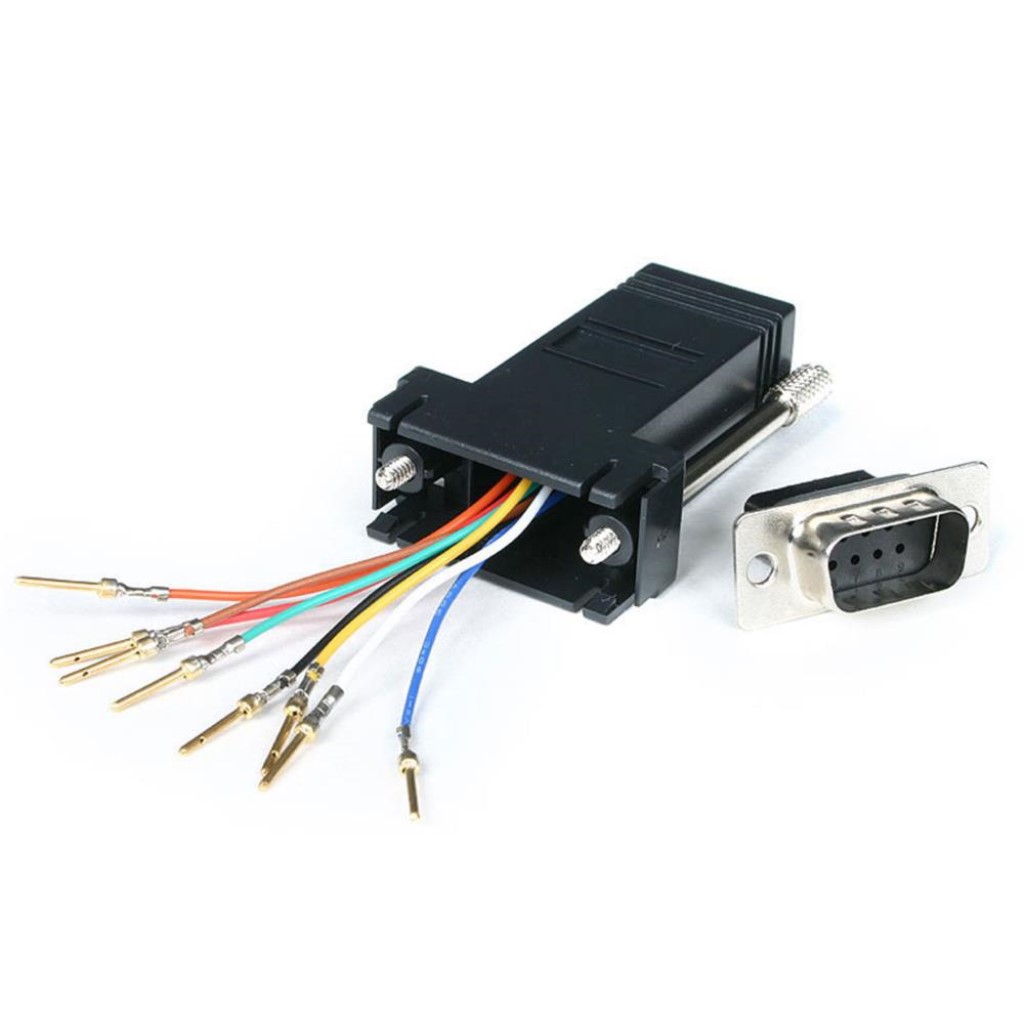 乐天商城 - StarTech.com DB9-RJ45 モジュラーアダプター/オス・メス//D-Sub 9 イーサネット接続 GC98MF