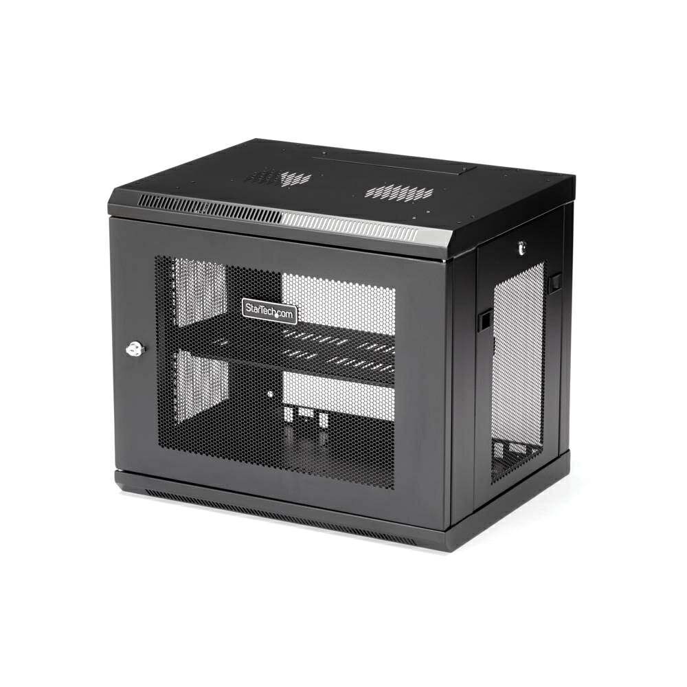 StarTech.com �����С���å�/��������ޥ���ȥ���ӥͥå�/9U/2�ݥ���/19�����/���ձ���37cm/�Ѻܽ���90kg/��å���ѥͥ�/ê�� ��...