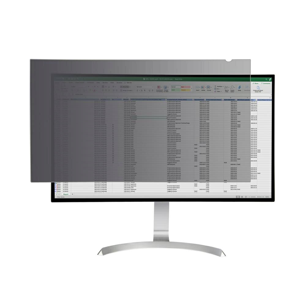 StarTech.com のぞき見防止プライバシーフィルター/着脱式/汎用32インチモニター用/16:9アスペクト比対応/光沢&つや消し加工面/覗き防止ブルーライトカット保護カバー/左右30度の視野角 PRIVSCNMON32 時間指定不可