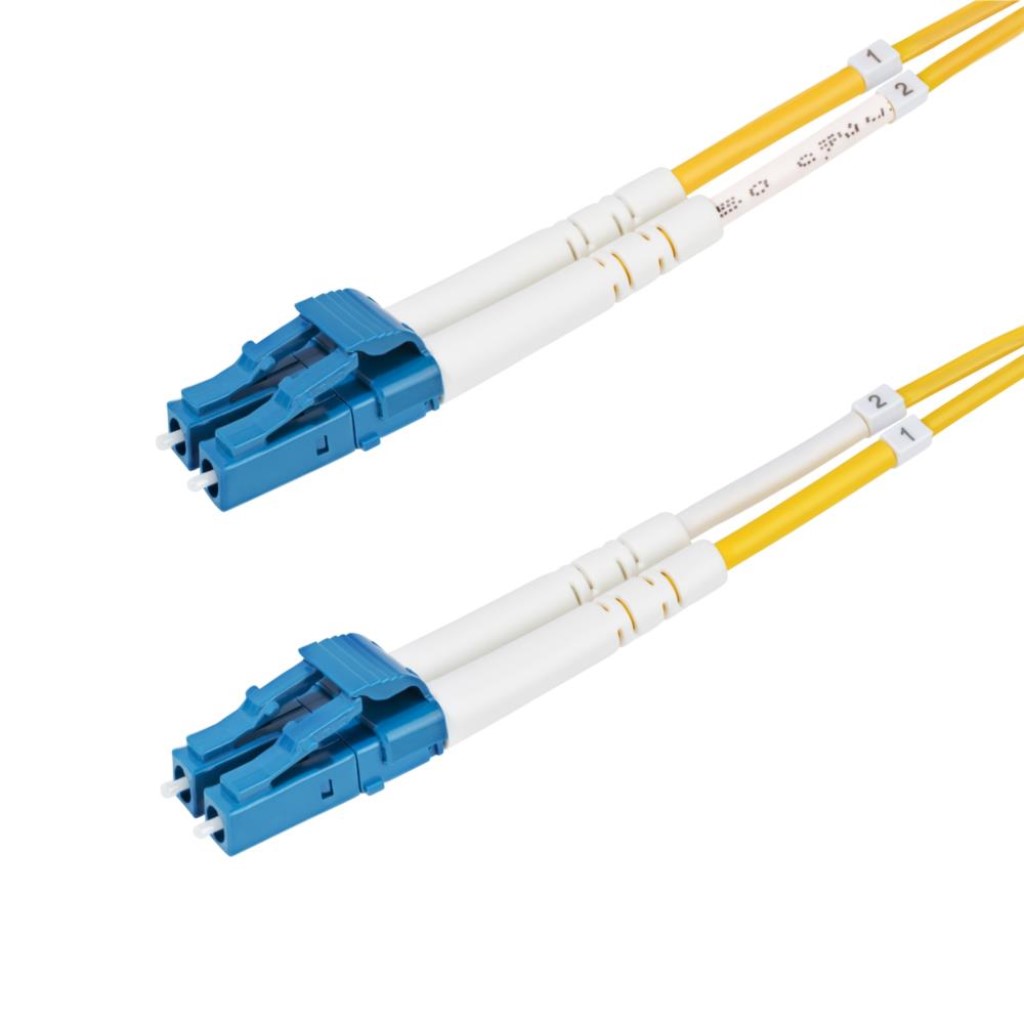 乐天商城 - StarTech.com 光ファイバー ケーブル/OS2 シングルモード/10m/LC-LC/UPC/9/125/2芯/デュプレックス/100Gb/低挿入損失/高屈曲/LSZH/アクア/オプティカルジャンパーケーブル SMDOS2LCLC10M