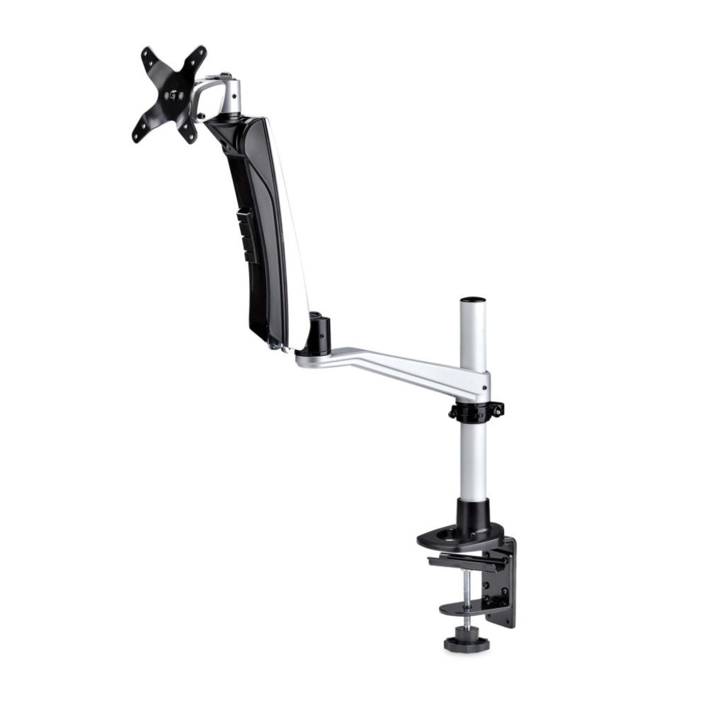 StarTech.com モニターアーム/Cクランプ グロメット固定式/1画面/最大27インチ16:9または30インチ21:9/耐荷重9kg/VESA対応/多関節/高さ角度調整可能/PC パソコン ディスプレイアーム 1MP1ACG-MONITOR-ARM 時間指定不可