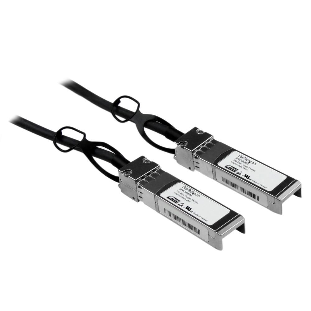 StarTech.com DAC Twinax ケーブル/5m/Cisco製品SFP-H10GB-CU5M互換/銅線ダイレクトアタッチケーブル/Firepower ASR920 ASR9000対応 SFPCMM5M 時間指定不可