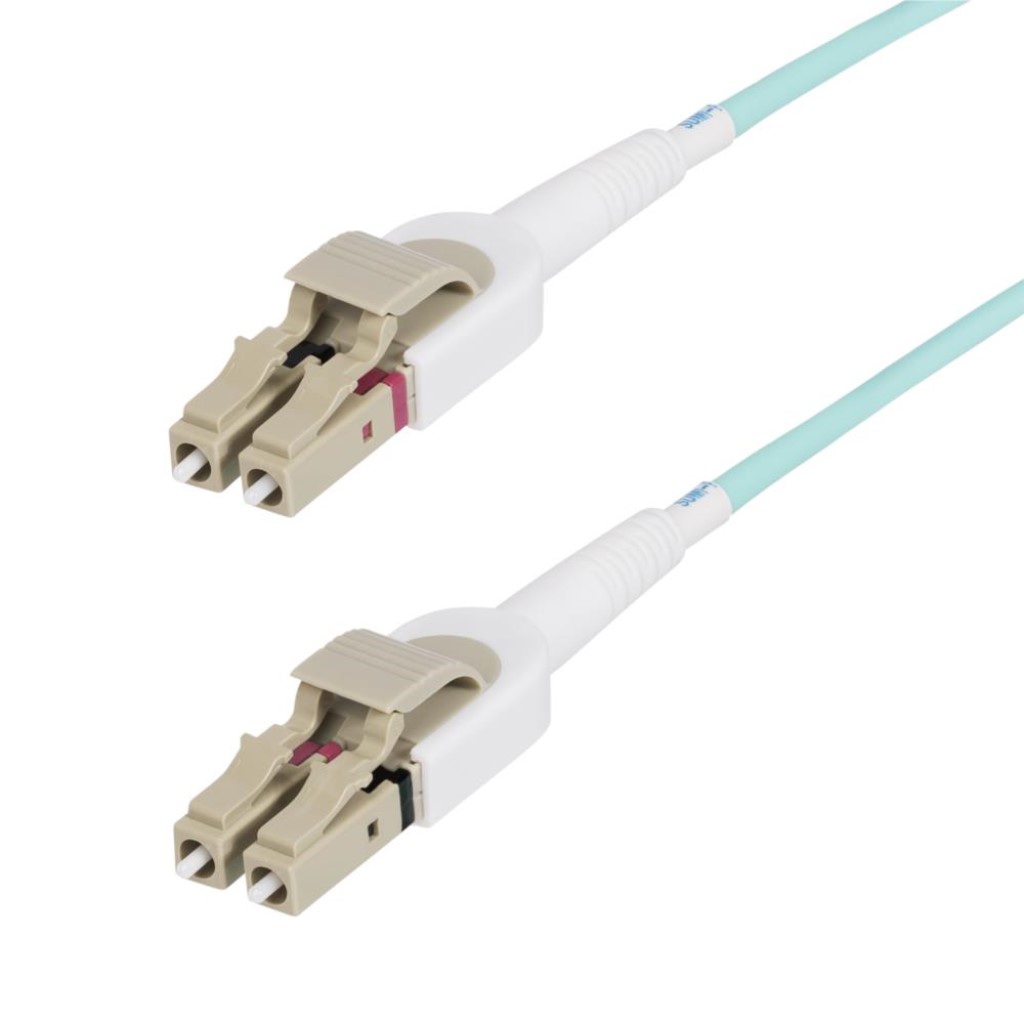 Rakuten - StarTech.com 光ファイバーケーブル/OM4 マルチモード/5m/LC-LC/UPCコネクター/工具なし極性変換/50/125μm/2芯/LOMMF/VCSEL/100Gbps/低挿入損失/LSZH/ネットワーク通信用 オプティカル パッチコード 450FBLCLC5SW