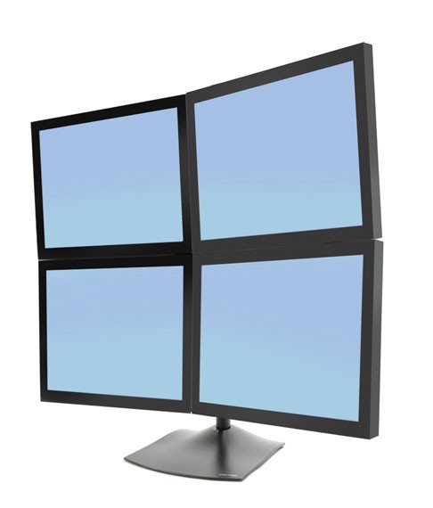 Rakuten - ERGOTRON DS100 モニタースタンド 4画面用 24インチ(56.2kg)まで対応 33-324-200
