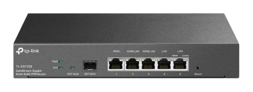 TP-Link SafeStream Gigabit Multi-WAN VPN Router ER7206 時間指定不可