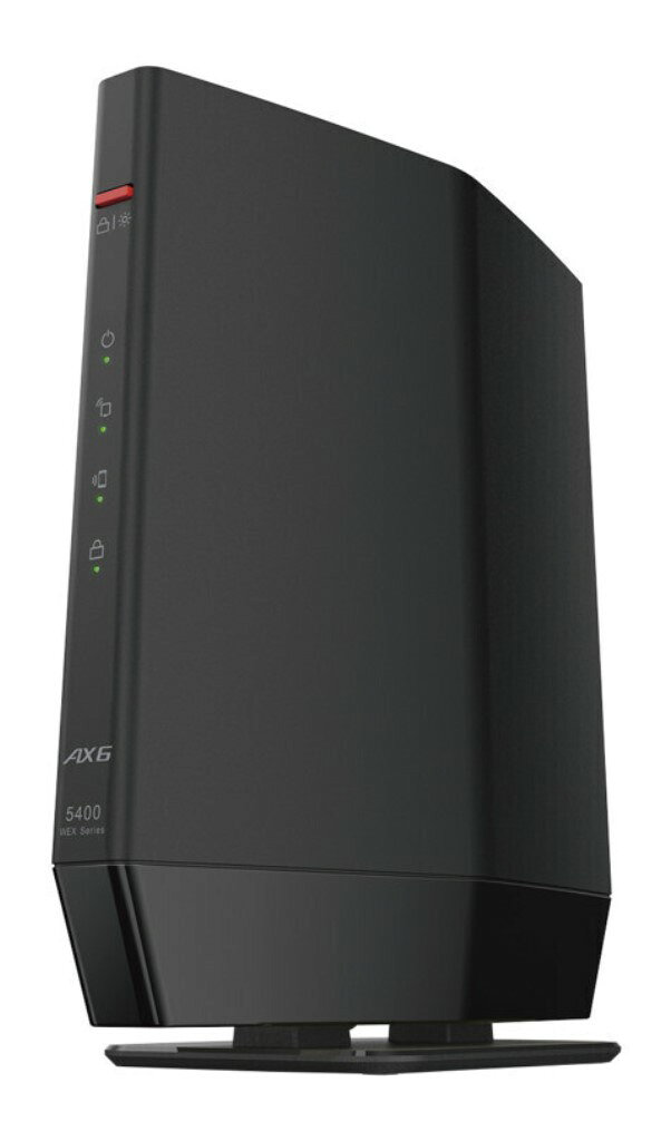 商品説明?Wi-Fi 6/6ストリーム(5GHz 4、803Mbps + 2.4GHz 573Mbps)対応 中継機ハイエンドモデル?Giga対応有線LAN 5ポート搭載、イサコンとしてWi-Fi 5対応/無線非対応 機器をWi-Fi 6無線化できる?Wi-Fi EasyMesh R2対応?WBブリッジ/ECイサコン(子機)切替スイッチ、AUTO/5G/2.4G 切替スイッチ搭載により環境に合わせて通信モードを選択可能?据え置きタイプ＆スリム筐体なので、設置場所を自由にカスタマイズ可能ITEM INFORMATION製品タイプその他無線LAN機器仕様(1)Wi-Fi 6/6ストリーム(5GHz 4、803Mbps + 2.4GHz 573Mbps)対応 中継機ハイエンドモデル(2)Giga対応有線LAN 5ポート搭載、イサコンとしてWi-Fi 5対応/無線非対応 機器をWi-Fi 6無線化できる(3)Wi-Fi EasyMesh R2対応(4)WB()ブリッジ/EC()イサコン(子機) 切替スイッチ、AUTO/5G/2.4G 切替スイッチ搭載により環境に合わせて通信モードを選択可能(5)据え置きタイプ&スリム筐体なので、設置場所を自由にカスタマイズ可能グリーン購入法対象外エコマーク対象外PCグリーンラベル対象外国際エネルギースター対象外エコリーフ非適合VCCI適合 Class-APCリサイクル対象外RoHS指令対象外電気用品安全法(PSE)適合J-Moss対象外電気用品安全法(PSE) 対象製品付属ACアダプタが適合JAN4981254061305