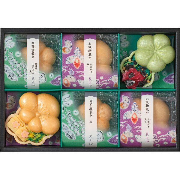 【送料無料】 辻が花 お茶漬・お吸物最中詰合せ YTー20 食料品 缶詰