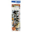 ささめ針(SASAME) 荒喰い五目 D-514 針11号-ハリス3号 【ネコポス 対象商品】
