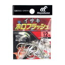 イサキ ホロフラッシュ BS300 12号 白 【ネコポス 対象商品】
