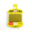 松柴吉保商店(イカリ印) ヘッダー付竿巻糸 1号細 金茶 【ネコポス 対象商品】