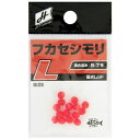 タカミヤ(TAKAMIYA) フカセシモリ 楕円 L 蛍光レッド H.B concept 【ネコポス 対象商品】