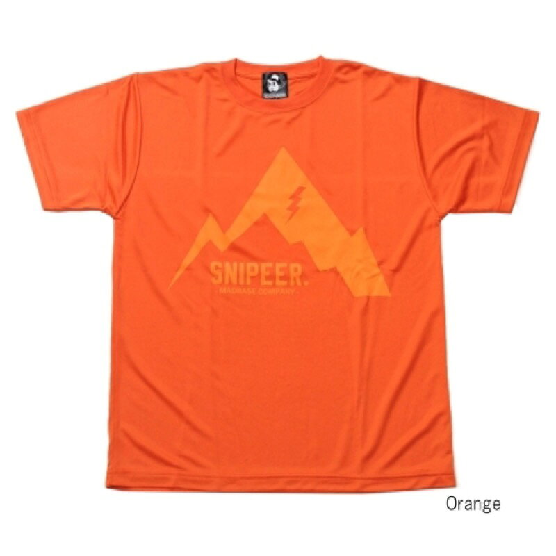 スナイパー CREST DRY Tee SNP-T059-OR M Orange